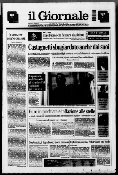 Il giornale : quotidiano del mattino